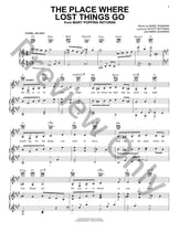 The Place Where Lost Things Go piano sheet music cover